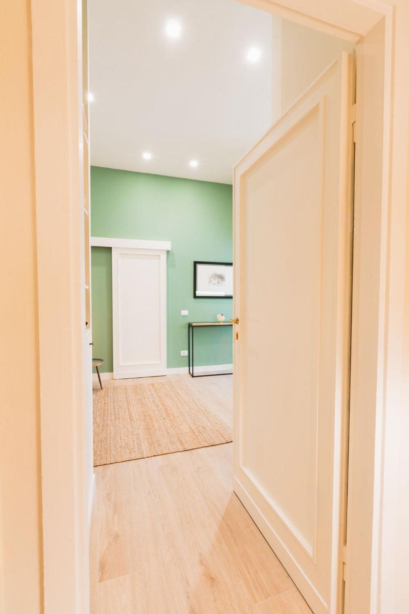 Cozy Olive Green Flat Florence Buitenkant foto