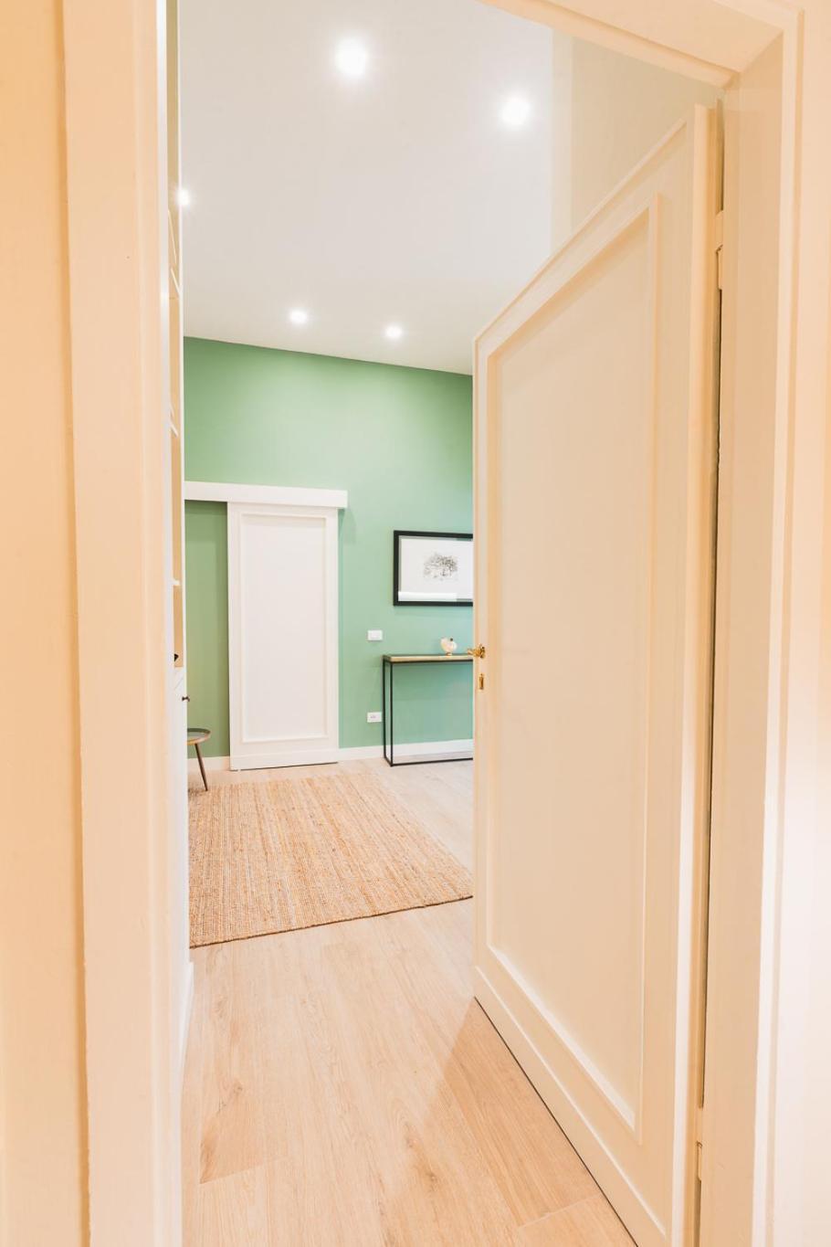 Cozy Olive Green Flat Florence Buitenkant foto