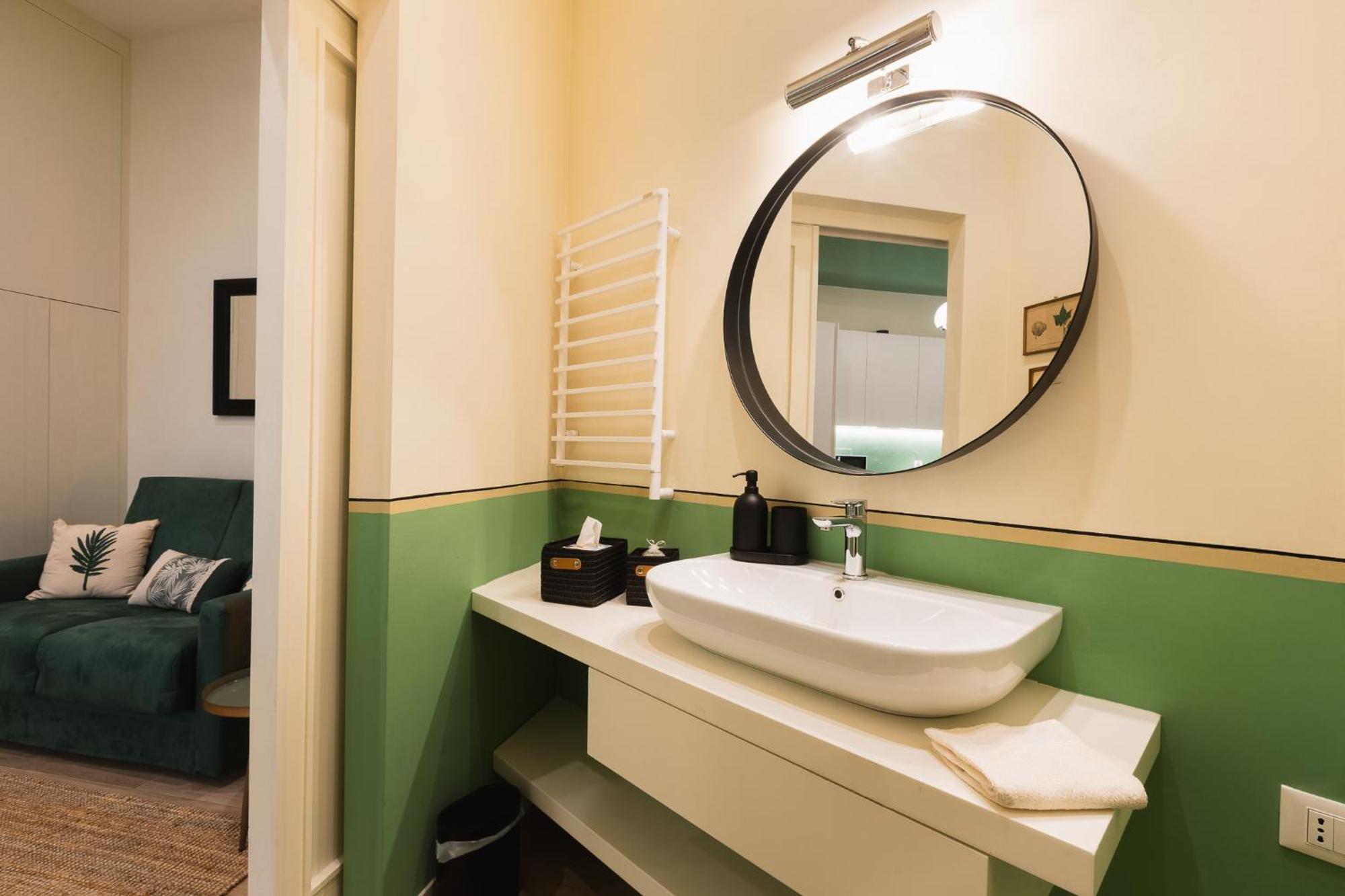 Cozy Olive Green Flat Florence Buitenkant foto