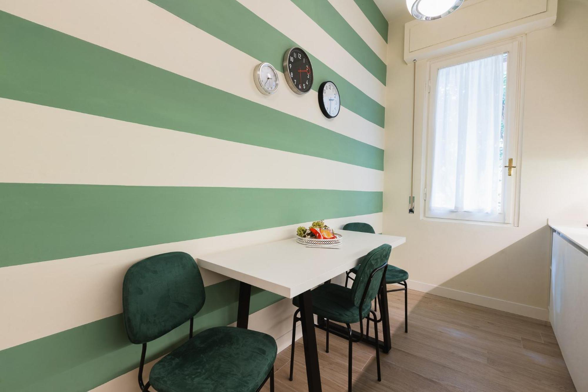 Cozy Olive Green Flat Florence Buitenkant foto